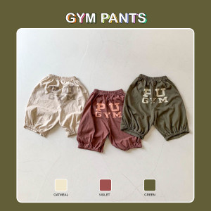 Quần kiểu Gym Pants trẻ em QS#40 (마들렌 GYM 팬츠)